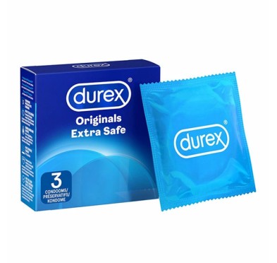 Prezerwatywy - Durex Originals Extra Safe 3 szt